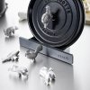 Dekselknop RABBIT, zilver, Staub