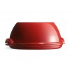 Broodvorm 32,5 x 30 cm, bordeauxrood, Emile Henry