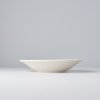 Opdienchaal RECYCLED 23 cm, 450 ml, wit, keramiek, MIJ