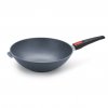 Wok DIAMOND LITE 26 cm, voor inductie, afneembare steel, titanium, WOLL