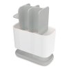 Tandenborstelhouder EASY STORE L, wit / grijs, Joseph Joseph