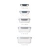 Voedselbewaardoos NEST LOCK 5 81105, set van 5 stuks, plastic, Joseph Joseph