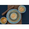 Dessertbord EARTH & SKY 22 cm, hoge rand, MIJ