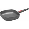 Koekenpan met anti-aanbaklaag TITANIUM NOWO 28 x 28 cm, voor inductie, afneembare steel, titanium, WOLL