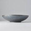 Serveerschaal BLACK PEARL 28 cm, 1,5 l, zwart, keramiek, MIJ