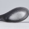 Japanse lepel 15 cm, zwart mat, MIJ