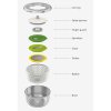 Saladebereidingsset MULTI-PREP, 5-delig, Joseph Joseph