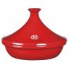 Tajine V 3 l, bordeauxrood, Emile Henry