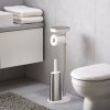 Toiletborstel met houder en wc-rolhouder EASYSTORE, Joseph Joseph
