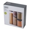 Keukenvoorraadbus (set) PODIUM 5, 5 stuks met houder, Joseph Joseph