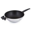 Wok CONCEPT 30 cm, met glazen deksel, WOLL
