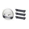 Pannendekselhouder CUPBOARDSTORE, set van 4 stuks, Joseph Joseph