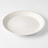 Dineerbord RECYCLED 27,5 cm, wit zand, MIJ