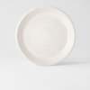Dineerbord RECYCLED 27,5 cm, wit zand, MIJ