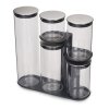 Keukenvoorraadbus (set) 100 COLLECTION, 5 stuks met houder, Joseph Joseph