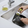 Afwasborstel met zeepdispenser PALM SCRUB, grijs, Joseph Joseph