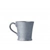 Mok BLACK SCROLL 200 ml, zilver, keramiek, MIJ