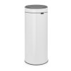 Touch prullenbak TOUCH BIN NEW 30 l, wit, Brabantia