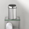 Touch prullenbak TOUCH BIN 3 l, vingerafdrukbestendig, mat staal, Brabantia