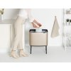 Touch prullenbak TOUCH BIN 3 x 11 l, champagne, Brabantia