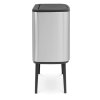 Touch prullenbak BO 3 x 11 l, mat staal, Brabantia