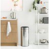 Touch prullenbak TOUCH BIN NEW 30 l, glanzend staal, Brabantia