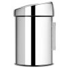 Touch prullenbak TOUCH BIN 3 l, glanzend staal, Brabantia