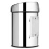 Touch prullenbak TOUCH BIN 3 l, glanzend staal, Brabantia