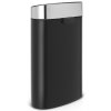 Touch prullenbak TOUCH BIN NEW 40 l, mat zwart met mat deksel, Brabantia