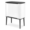 Touch prullenbak BO 3 x 11 l, wit, Brabantia