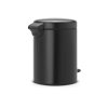 Pedaalemmer NEWICON 5 l, mat zwart, Brabantia
