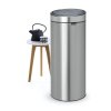 Touch prullenbak TOUCH BIN NEW 30 l, vingerafdrukbestendig, mat staal, Brabantia