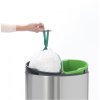 Touch prullenbak TOUCH BIN NEW 10 + 23 l, vingerafdrukbestendig, mat staal, Brabantia