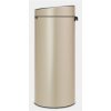 Touch prullenbak TOUCH BIN NEW 30 l, champagne, Brabantia