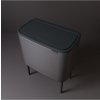 Touch prullenbak BO, 36 l, platina, Brabantia