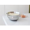Keukenkom, set van 3 stuks, mat roestvrij staal, Brabantia