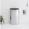 Touch prullenbak TOUCH BIN NEW 40 l, glanzend staal, Brabantia