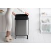 Touch prullenbak BO HI 60 l, mat staal, Brabantia