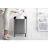 Touch prullenbak BO HI 60 l, mat staal, Brabantia