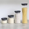 Voorraadbus 1,1 l, met grijs deksel, glas, Brabantia