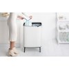 Touch prullenbak BO HI 2 x 30 l, wit, Brabantia