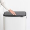 Touch prullenbak BO HI 2 x 30 l, wit, Brabantia