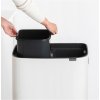 Touch prullenbak BO HI 2 x 30 l, wit, Brabantia