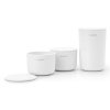 Voorraadbus, set van 3 stuks, wit, Brabantia
