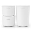 Voorraadbus, set van 3 stuks, wit, Brabantia