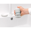 Afwasborstel, met dispenser, lichtgrijs, Brabantia