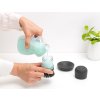 Afwasborstel met zeepdispenser, grijs, Brabantia