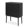 Touch prullenbak BO 3 x 11 l, mat zwart, Brabantia
