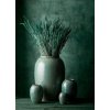 Vaas 25 cm, groen, keramiek, Bitz
