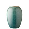 Vaas 25 cm, groen, keramiek, Bitz